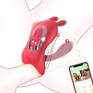 Sex Toyscouples for Couples Rabbit Panty Vibrator Couples Adult Sex Toys, Sex Toy App Remote Control Vibrator Clitoral G Spot Penis Stimulator, Dual Motors 9 Modes Adult Toys Vibrators Dildo Vibrater