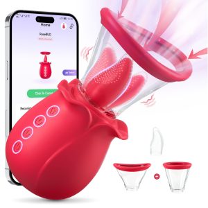 Vibration für frauen Vibrator, klitoris Stimulator für Sie Vibratorensets für Frauen Klitoris 3Saugstärken 7Leckenmodus,Sex Toyset Damen Sex Spielzeug für Die Frau Sex Spielzeug für Die Paare