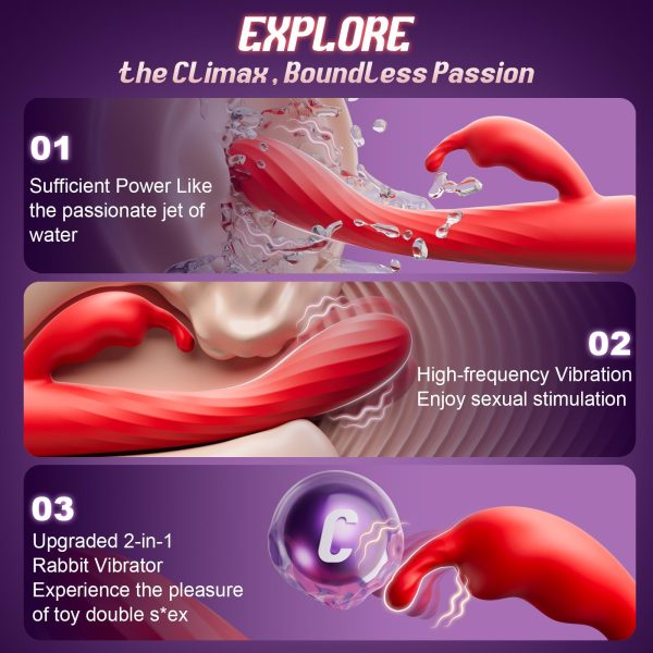 Dual-motor stimulation and soft-touch silicone detail